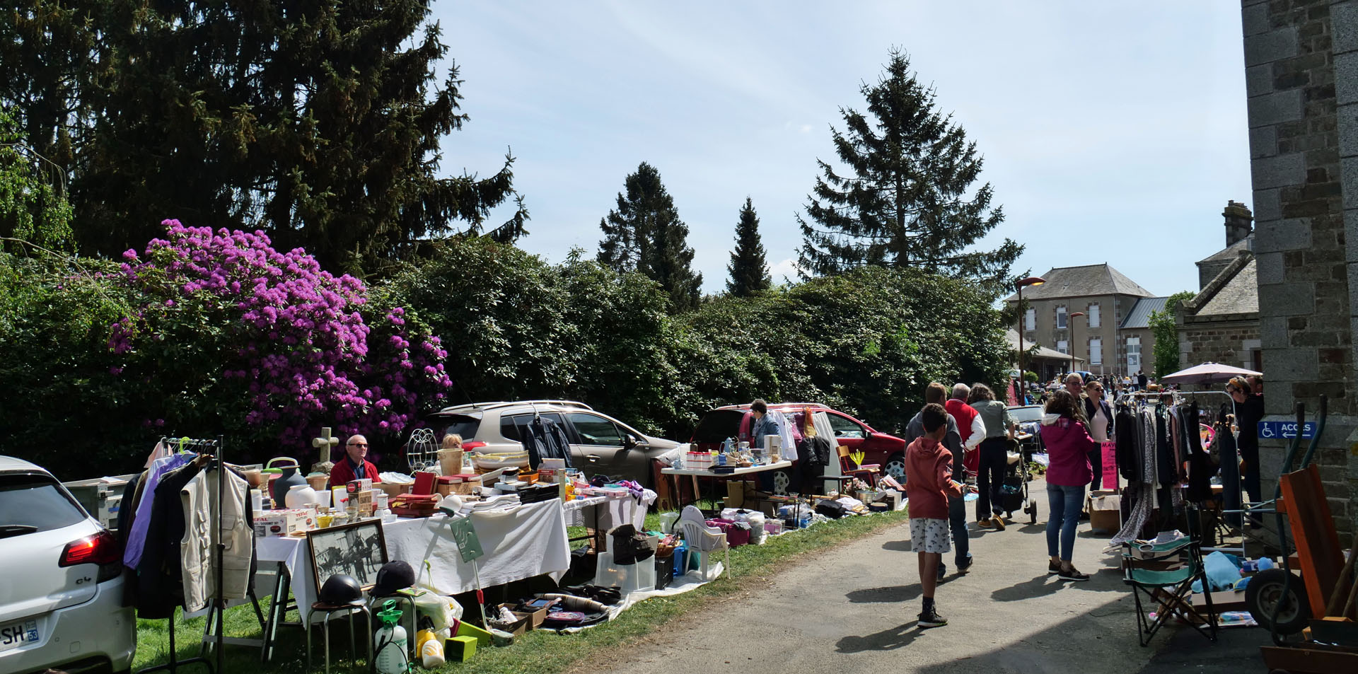 Vide-grenier à Le Pas