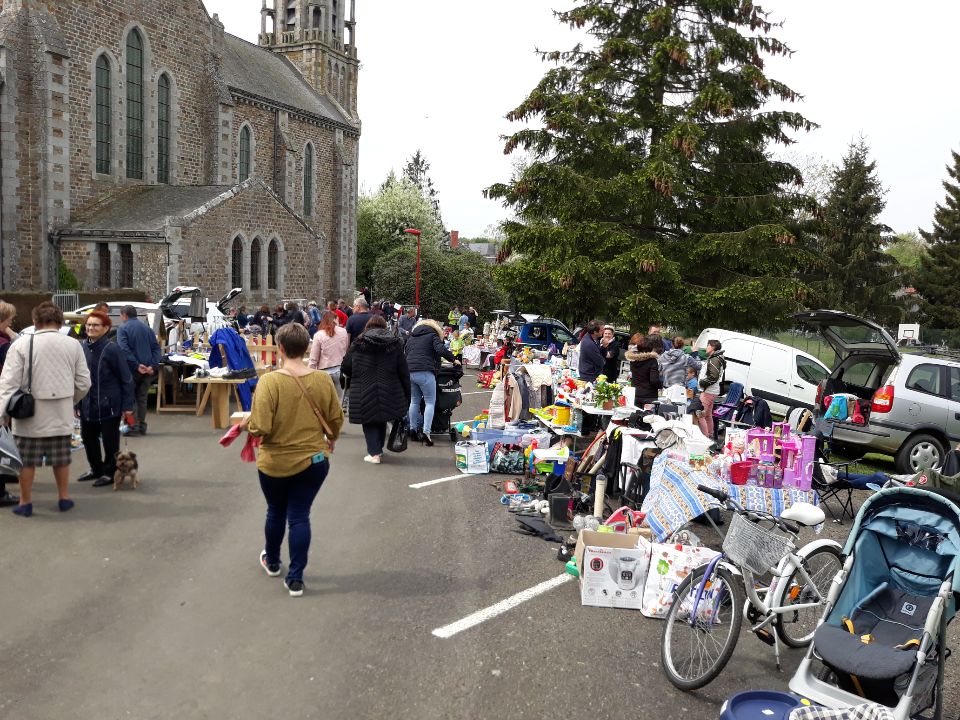 Vide-grenier à Le Pas