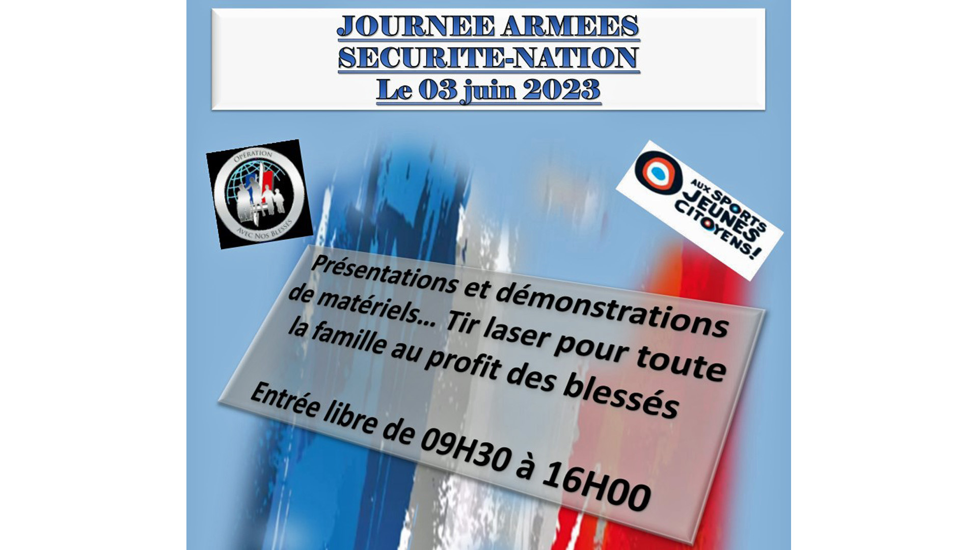 Invitation journée armées