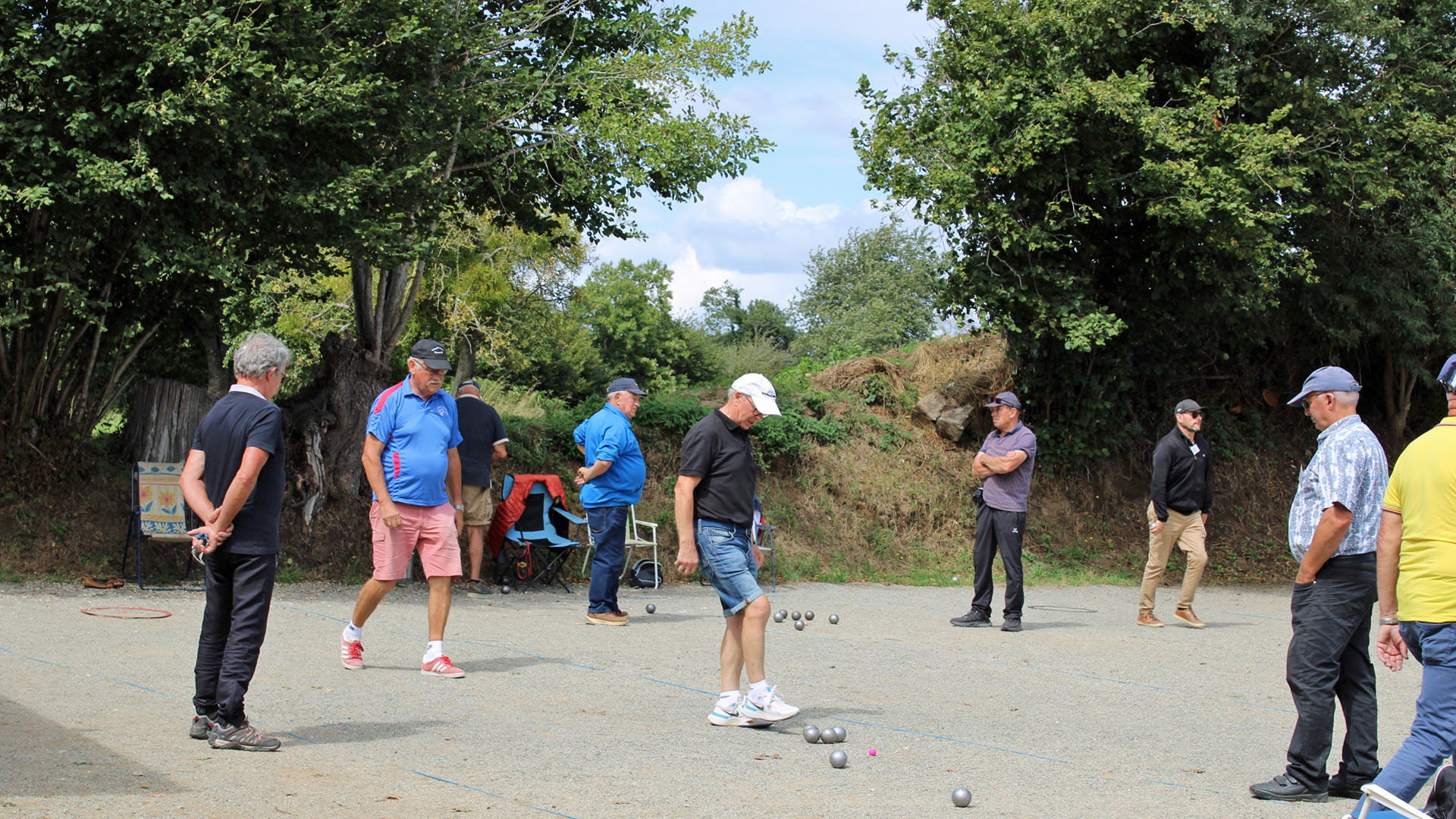 Joueurs de pétanque