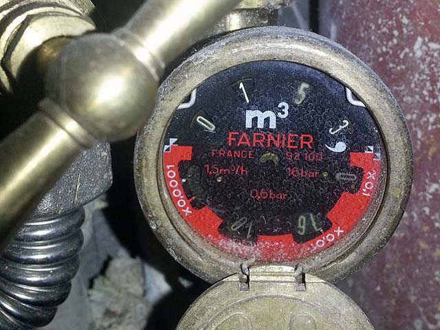 Compteur d'eau