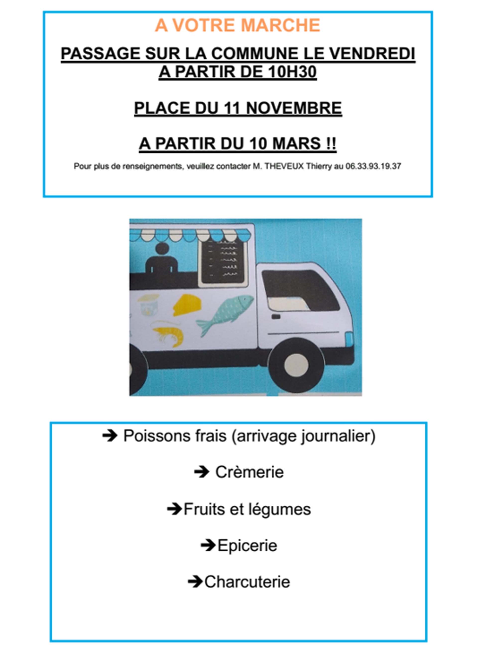 Affiche du commerce itinérant