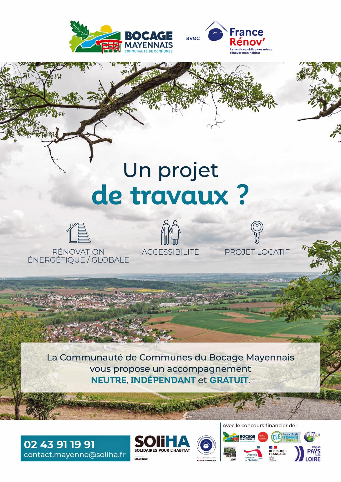 Affiche France Rénov
