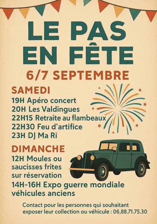Affiche de la fête communale