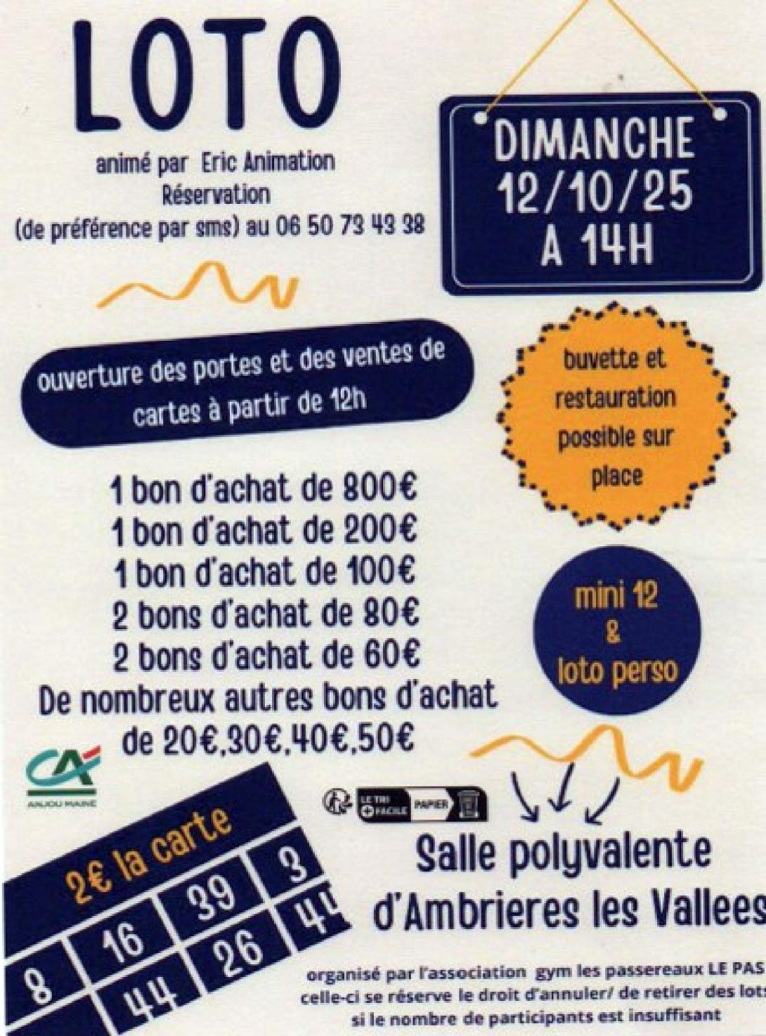 Affiche loto
